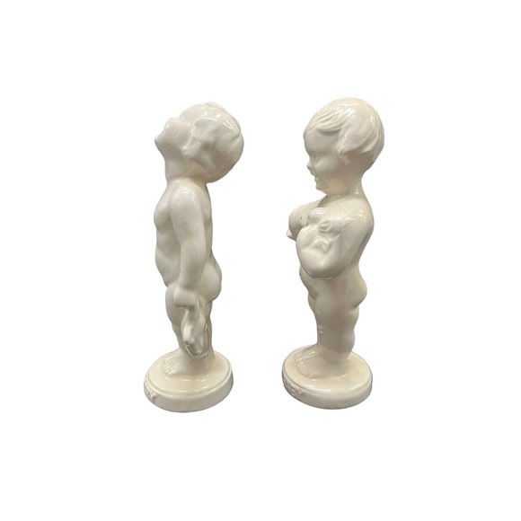 Forest Lawn Memorial Park Cemetery Sculpture Miniatures Set of 2 - Picture 4 of 7